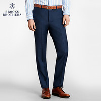Brooks Brothers/布克兄弟男士绵羊毛修身西裤长裤商务通勤 4003-蓝色 3230