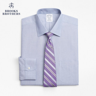 Brooks Brothers/布克兄弟男士免烫Supima棉正装衬衫 1000058383 4004-藏青色 15/32