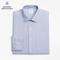 Brooks Brothers/布克兄弟男士免烫Supima棉正装衬衫 1000058383 4004-藏青色 15/32