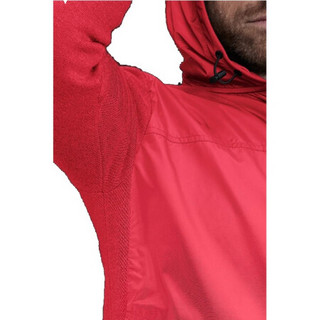 孔雀翎CANADA GOOSE加拿大鹅男装 防风尼龙面板 针织内衬 红色 L