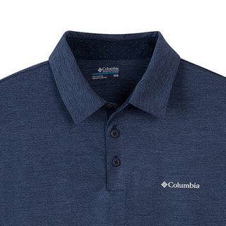 经典款Columbia /哥伦比亚户外男款吸湿防晒短袖POLO衫AE2933 464 XXL(190/104A)