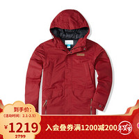 经典款Columbia/哥伦比亚户外男子奥米防水650蓬羽绒服WE1245 664 XL(185/104A)