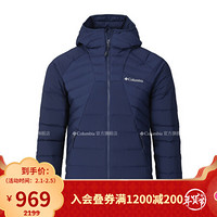 经典款Columbia/哥伦比亚户外男子专业户外800蓬鹅绒羽绒服WE1511 464 XXL(190/104A)