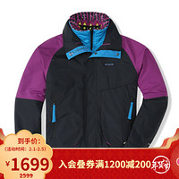 Columbia哥伦比亚户外20秋冬款男ICON复古防水三合一休闲服冲锋衣WE7008 010 XL(185/104A)