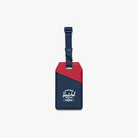 Herschel Luggage Tag Rubber 行李牌旅游出差识别标识牌10804（黑色）