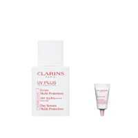 CLARINS 娇韵诗 防晒套装 (轻透防晒乳SPF50 PA++++ 30ml #自然色+精华3ml)