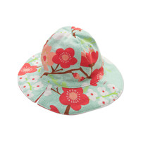 davebella戴维贝拉女宝宝夏季防晒遮阳帽子 儿童凉帽印花盆帽 DB2818花色 davebella ONE SIZE