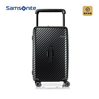 Samsonite 新秀麗 行李箱寬拉桿箱TRUNK箱型旅行托運箱26/28寸 HJ1（26寸、紅色）