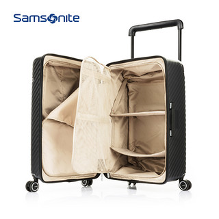 Samsonite/新秀丽行李箱宽拉杆箱TRUNK箱型旅行托运箱26/28寸 HJ1（26寸【需托运，适合1-2周长途旅行】、红色）