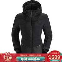 Kailas 凯乐石 户外运动 女款windstopper滑遍全球滑雪羽绒外套KG320160 墨黑 XL