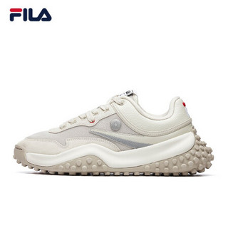 FILA x MIHARA 斐乐 FM1蔡徐坤同款 波点鞋 2020秋季新款休闲鞋运动鞋潮鞋 沙壳色A-SS 40.5