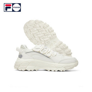 FILA FUSION SKYRUNNER女跑步鞋2020秋季新款登山风运动鞋 微白-SW 36