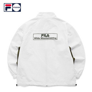 FILA FUSION x WM斐乐白山联名运动外套女2020冬季新款工装外套 标准白-WT（宽松版型，建议拍小一码） 155/76A/XS