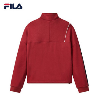 FILA X 3.1 Phillip Lim 斐乐 女士针织上衣2021年春季新款外套 宫墙红-WI 170/88A/L