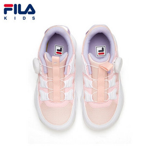 FILA KIDS 儿童小童男童运动球鞋2020年秋冬新款休闲运动鞋 嫩玫粉/斐乐白-PK-女 29码/内长18.0cm