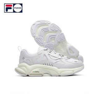 FILA FUSION RJV跑步鞋2021春季新款女ins潮运动鞋 斐乐白-WT 38