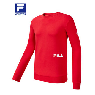 FILA ATHLETICS 斐乐男子套头卫衣 2020冬季新款运动健身时尚卫衣男 RD红-RD 170/92A/M