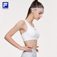 FILA ATHLETICS斐乐女子运动内衣BRA2021年春季新款跑步防震文胸 玉石白-WB 2XL