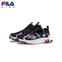 FILA KIDS 斐乐儿童中大童2021年春季新款时尚童鞋休闲运动鞋 传奇蓝/斐乐白-NW 36码/内长23.0cm