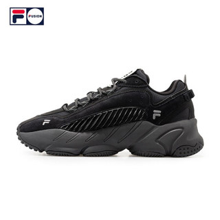 FILA FUSION 斐乐官方 ADE 2020新款老爹鞋女 休闲运动鞋潮女鞋 黑色-BK 36.5