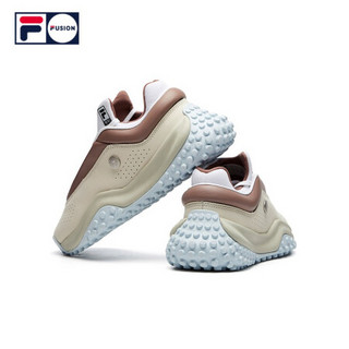 FILA × MIHARA斐乐男子时尚运动鞋2021夏季新款联名休闲运动潮鞋 泡沫白/鹿角棕-WA 42.5