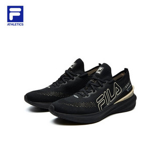 FILA ATHLETICS斐乐Vola 200健身鞋2021春季新款吴谨言女运动鞋 黑-BK 38