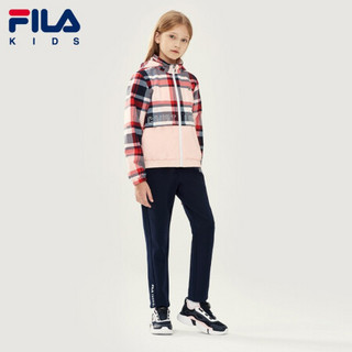 FILA KIDS 斐乐儿童中大童运动外套2021春季新款时尚印花女童装 满印-PT 165