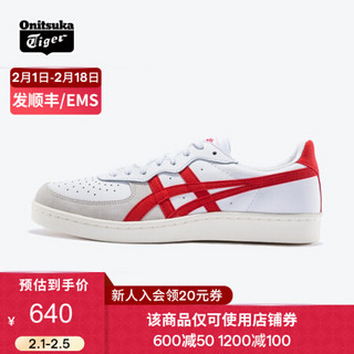 Onitsuka Tiger鬼塚虎运动休闲鞋板鞋男女鞋 GSM 1183A353-101 白色 37.5