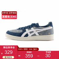 Onitsuka Tiger鬼塚虎运动休闲女鞋板鞋经典GSM 1182A030-400 蓝色 39.5