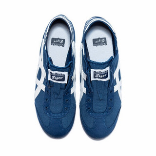 Onitsuka Tiger鬼塚虎休闲懒人鞋一脚蹬男女小白鞋 MEXICO66 PARATY 蓝色 41.5