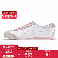 Onitsuka Tiger鬼塚虎运动休闲鞋女鞋复古 小白鞋MEXICO 66 1182A104 100白色 39.5