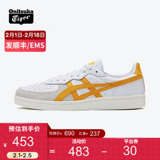 Onitsuka Tiger鬼塚虎运动休闲鞋板鞋男女 GSM 1183A353-105 白色 37