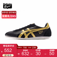 Onitsuka Tiger鬼塚虎舒适复古慢跑鞋男女款休闲鞋RUNSPARK TH201L-9950 黑色 39