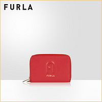 FURLA/芙拉RITA  早秋女士小号短款钱包卡包 PDQ2FRI-1040 （大红色）