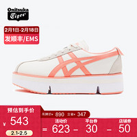 Onitsuka Tiger/鬼塚虎女鞋 时尚复休闲鞋女 POKKURI SNEAKER PF 乳白色 38