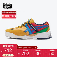 Onitsuka Tiger/鬼塚虎 男鞋 时尚复古厚底休闲鞋 女鞋 DELEGATION EX 黄色 45