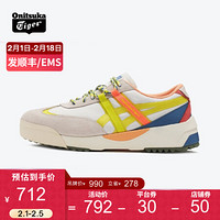 Onitsuka Tiger/鬼塚虎 男鞋 时尚复古厚底休闲鞋 女鞋 DELEGATION EX 乳白色 37.5