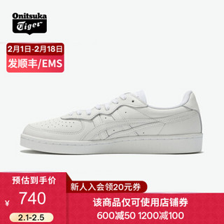 Onitsuka Tiger鬼塚虎 男女鞋 运动休闲鞋 GSM 1183A841-100 白色 40