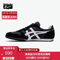 Onitsuka Tiger鬼塚虎2020秋冬男女鞋 SERRANO 复古休闲鞋 1183B400 黑色 39.5