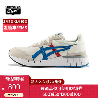 Onitsuka Tiger鬼塚虎复古运动休闲鞋男女鞋1183A396-020 乳白色 40.5