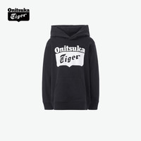 Onitsuka Tiger鬼塚虎时尚儿童连帽卫衣 2184A044-021 黑色 130