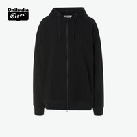 Onitsuka Tiger鬼塚虎休闲男女连帽卫衣 2021年春夏新款2183A818-020 黑色 L