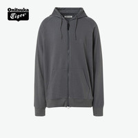 Onitsuka Tiger鬼塚虎休闲男女连帽卫衣 2021年春夏新款2183A818-020 深灰色 S