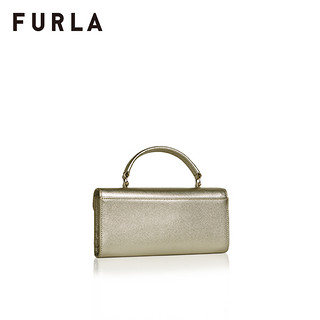 FURLA/芙拉METROPOLIS 女式迷你斜挎包 WE00001-1960（浅金色）