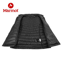 marmot/土拨鼠秋冬运动拒水轻薄外套700蓬羽绒服女户外 干玫瑰红7306 L 欧码偏大