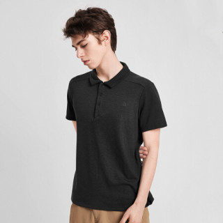TheNorthFace北面短袖POLO男户外吸湿排汗上新|4NGL JK3/黑色 XXL