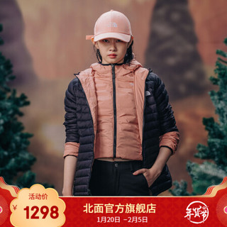 TheNorthFace北面羽绒服女户外保暖防泼水上新|4NFC JK3/黑色 XL