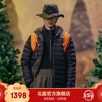 TheNorthFace北面羽绒服男户外保暖防泼水上新|4NG3 JK3/黑色 M