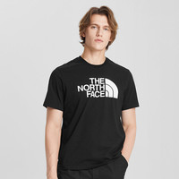 TheNorthFace北面短袖T恤男户外舒适透气上新|5B3Q JK3/黑色 XXL