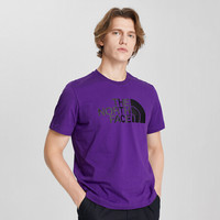 TheNorthFace北面短袖T恤男户外舒适透气上新|5B3Q NL4/紫色 XXL